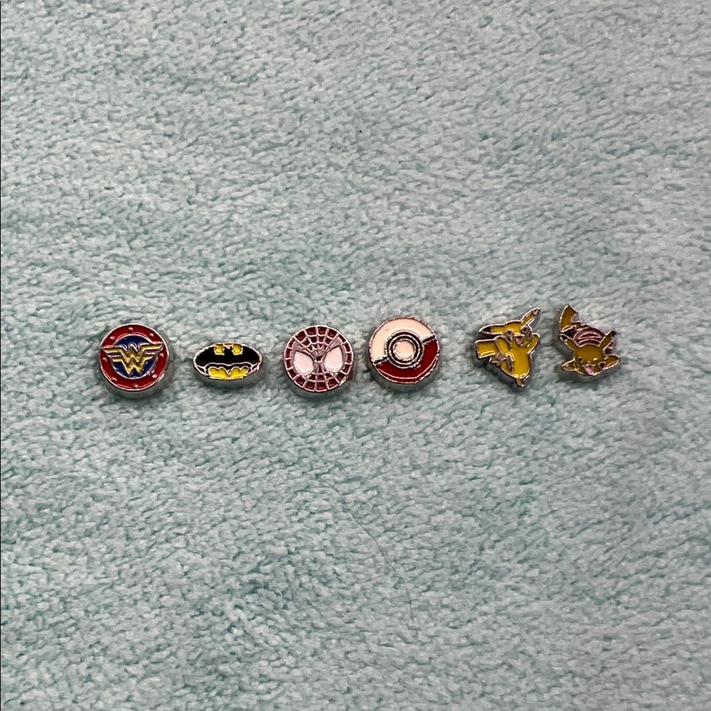 Floating Locket Charms for Necklaces and Bracelets